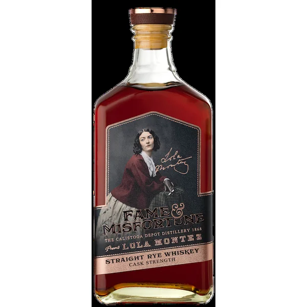 Fame & Misfortune Lola Montez Straight Rye Whiskey Cask Strength 750ml