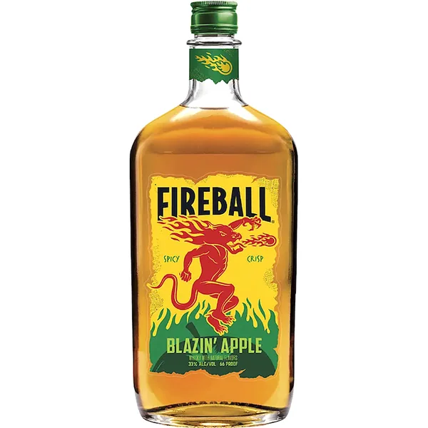 Fireball Cinnamon Whisky Blazin' Apple 750ml