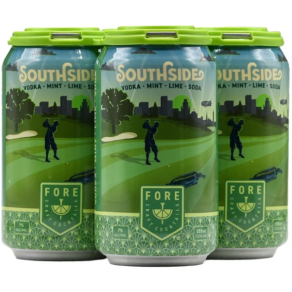 Fore Craft Cocktails Southside 4pk 12oz Can