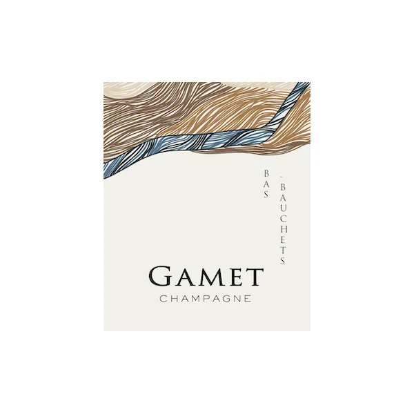 Gamet Champagne Brut Nature Blanc de Noirs Bas-Bauchets 2019 750ml