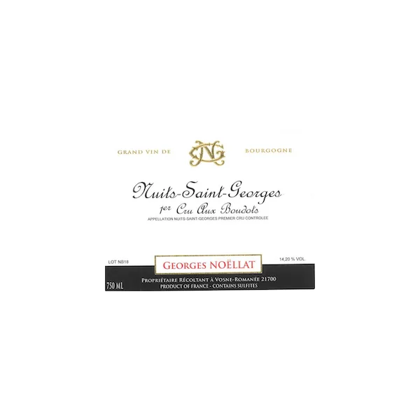 Georges Noellat Nuits-Saint-Georges Premier Cru aux Boudots 2017 750ml