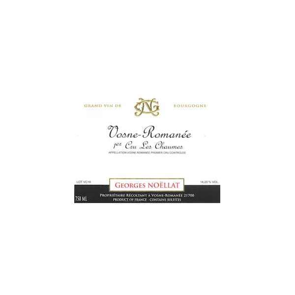 Georges Noellat Vosne-Romanee Premier Cru les Chaumes 2019 1.5Ltr