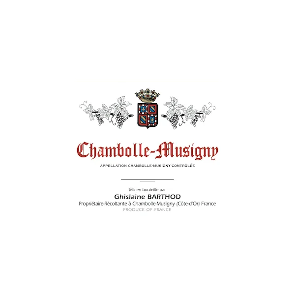 Ghislaine Barthod Chambolle Musigny 2022 750ml
