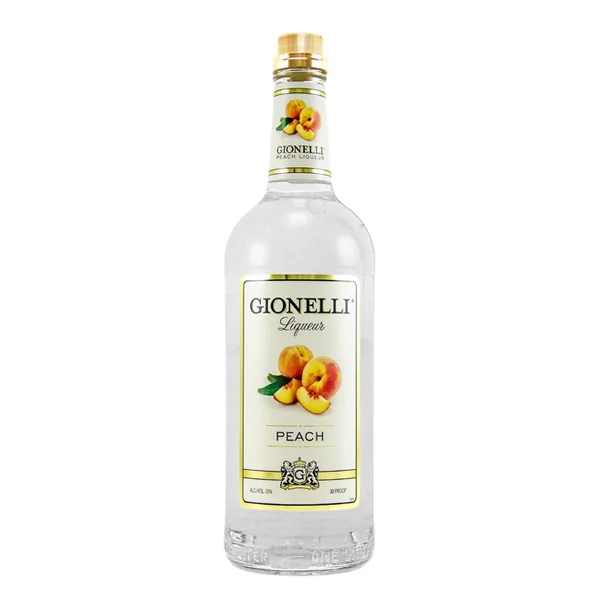 Gionelli Liqueur Peach Schnapps 1.0Ltr