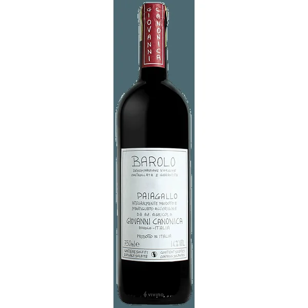 Giovanni Canonica Barolo Paiagallo 2016 750ml