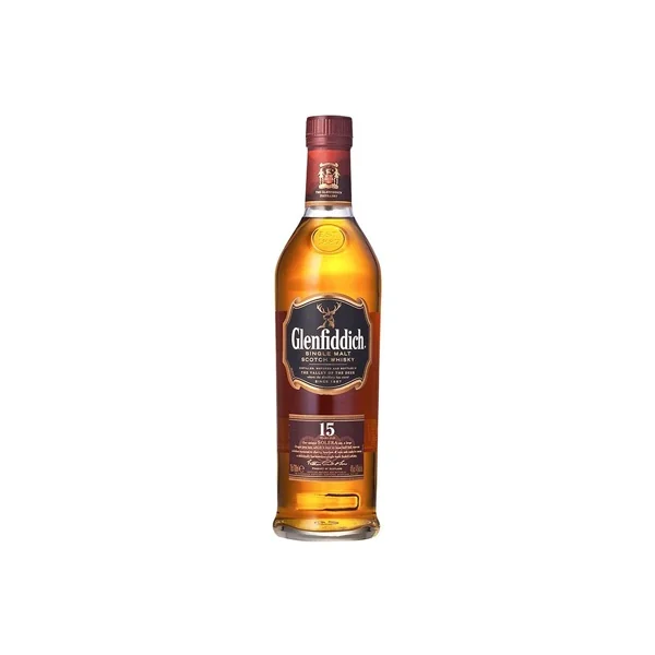 Glenfiddich Scotch Single Malt 15 Year Old Solera Reserve 1.0Ltr