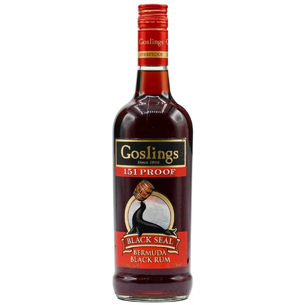 Goslings Black Seal 151 Proof Rum 750ml