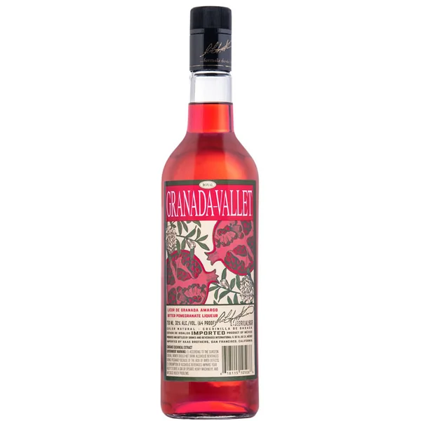 Granada-Vallet Liqueur Aperitivo 750ml