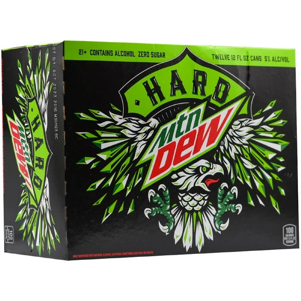 Hard Mountain Dew Original 12pk 12oz Can