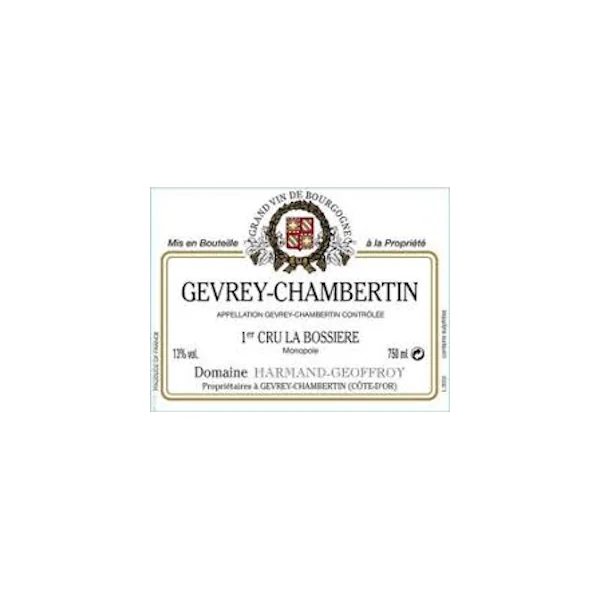 Harmand Geoffroy Gevrey Chambertin Premier Cru la Boissiere 2021 750ml