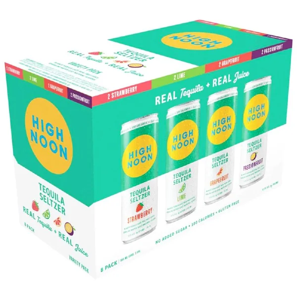 High Noon Tequila Seltzer Variety Pack 8pk 12oz Can