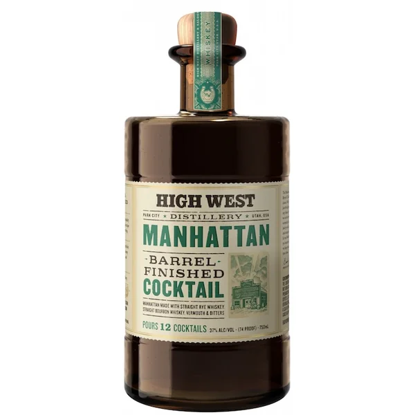 High West Distillery Cocktail Manhattan Barrel Finished 750ml