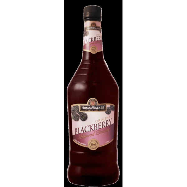 Hiram Walker Brandy Blackberry 1.0Ltr