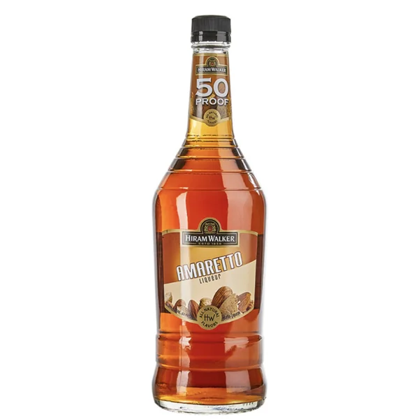 Hiram Walker Liqueur Amaretto 50@ 1.0Ltr