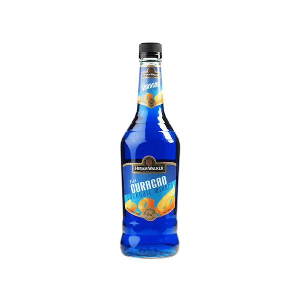 Hiram Walker Liqueur Blue Curacao 750ml