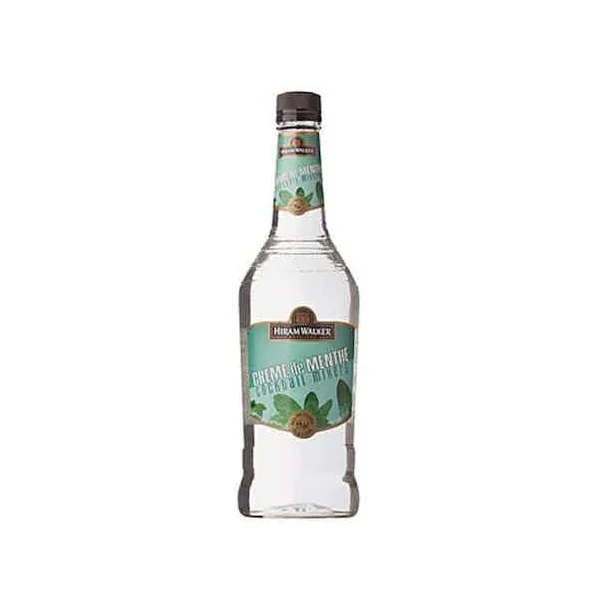 Hiram Walker Liqueur Creme de Menthe White 750ml
