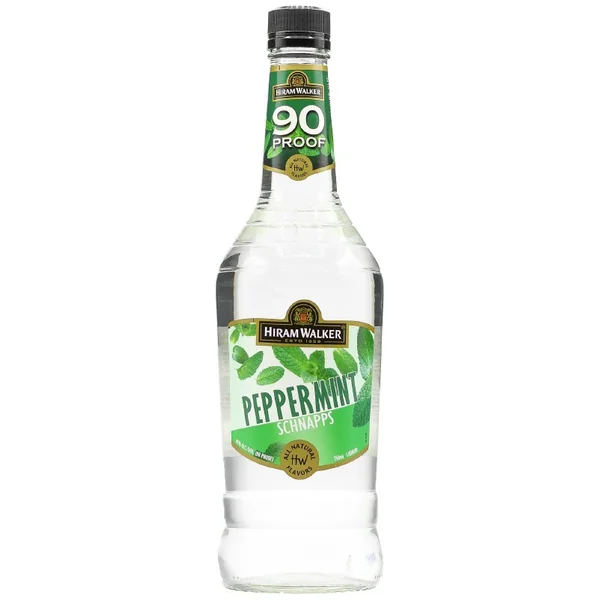 Hiram Walker Peppermint 90 Proof Schnapps 750ml