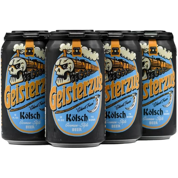 Independence Brewing Geisterzug Ghost Train Kolsch 6pk 12oz Can