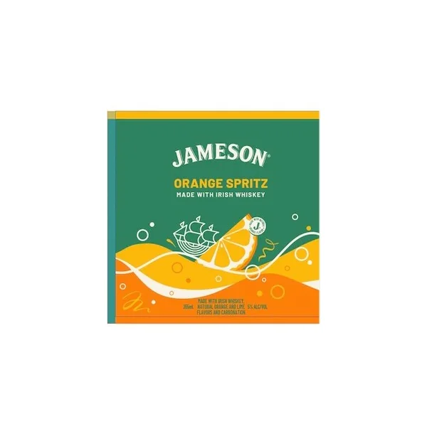 Jameson Cocktail Orange Spritz 4 Pack NV 355ml