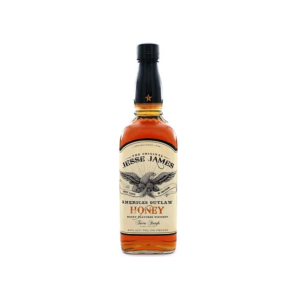Jesse James Whiskey Honey 750ml