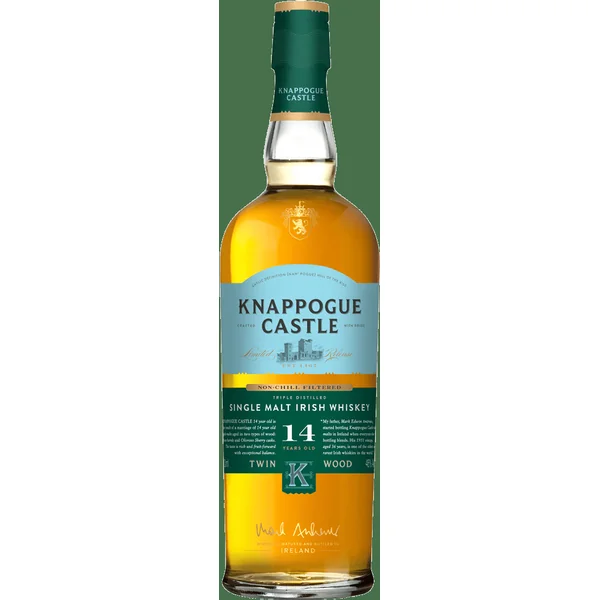 Knappogue Castle Irish Whiskey Single Malt 14 Year Twin Wood 750ml