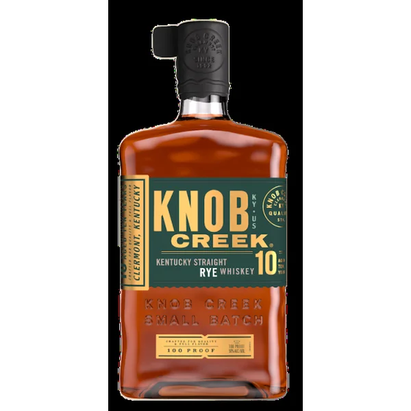 Knob Creek Rye Whiskey 10 Year 100@ 750ml