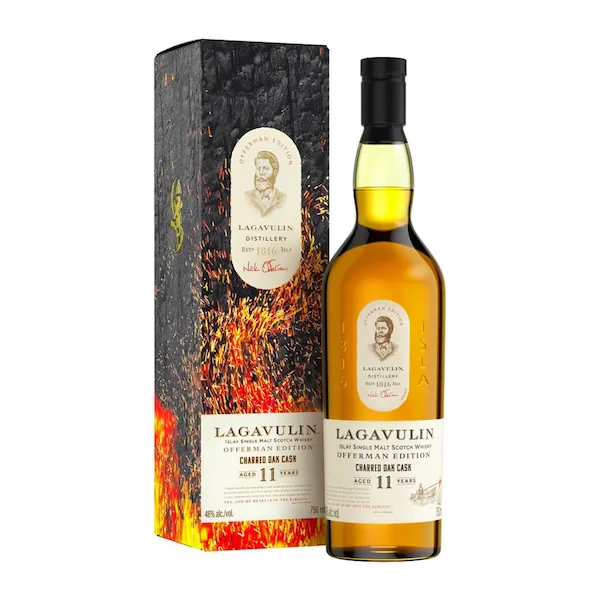 Lagavulin Scotch Single Malt Offerman Edition 11 Year Charred Oak Cask 750ml