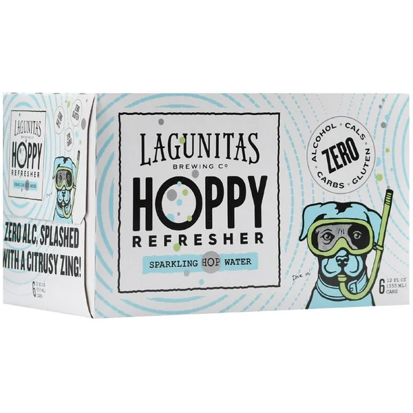 Lagunitas Hoppy Refresher Sparkling Hop Water 6pk 12oz Can