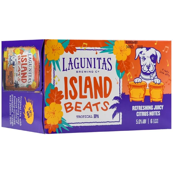 Lagunitas Island Beats Tropical IPA 6pk 12oz Can