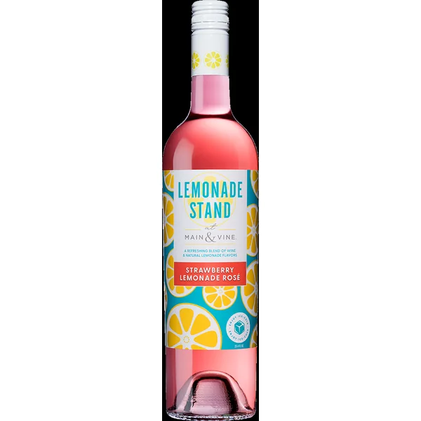 Lemonade Stand Strawberry Lemonade Rose Main & Vine NV 750ml