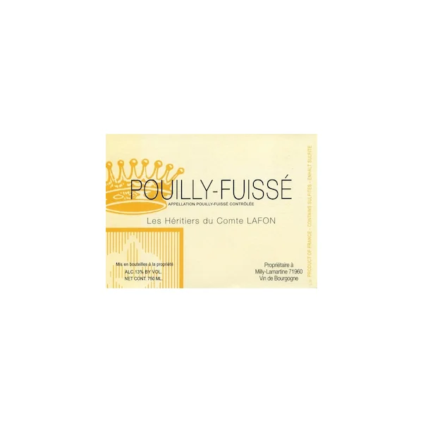Les Heritiers du Comte Lafon Pouilly Fuisse 2023 750ml