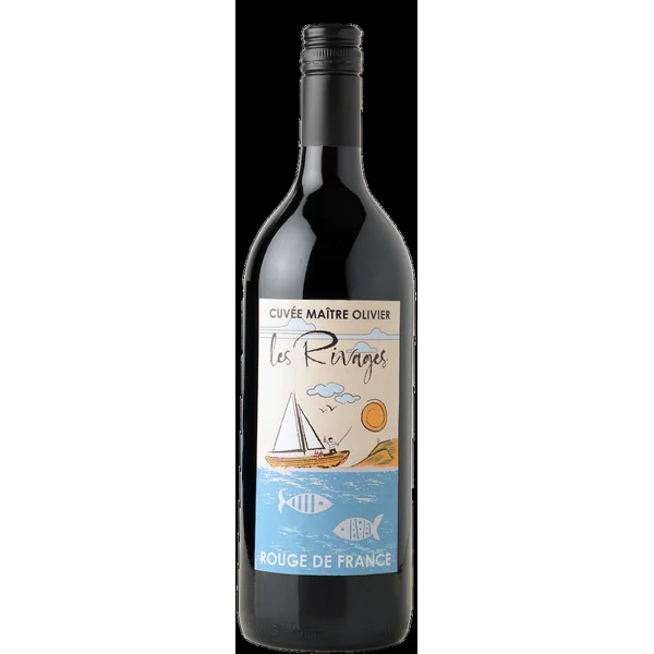 Les Rivages Cuvee Maitre Olivier Rouge 2022 1.0Ltr
