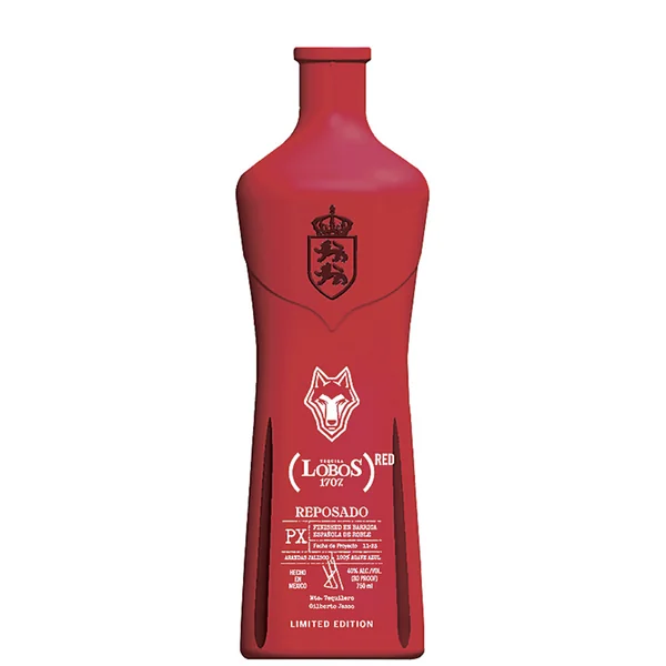Lobos de Sangre Azul 1707 Tequila Reposado Red Limited Edition 750ml