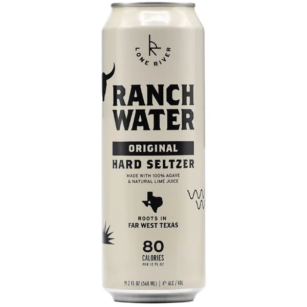 Lone River Ranch Water Hard Seltzer 19.2oz Can