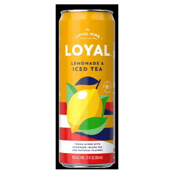 Loyal 9 Lemonade & Iced Tea 4pk NV 355ml