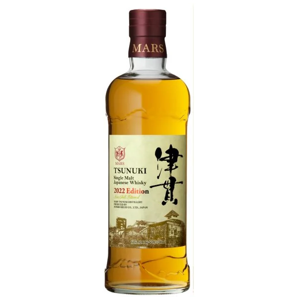 Mars Shinshu Single Malt Whisky "Tsunuki" Edition 2022 700ml