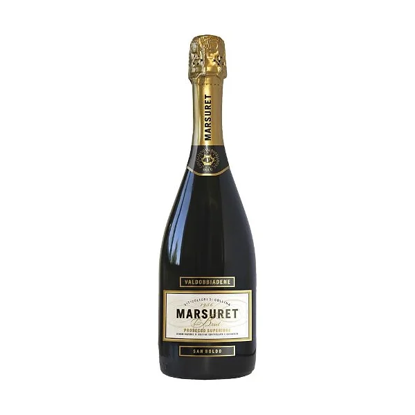 Marsuret Prosecco di Valdobbiadene Superiore Brut San Boldo NV 750ml