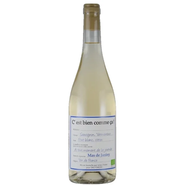 Mas de Janiny Blanc 'C'est Bien Comme Ca!' 2023 750ml
