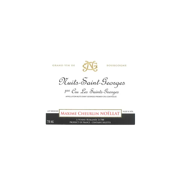 Maxime Cheurlin Noellat Nuits St Georges Premier Cru Les Saint Georges 2022 750ml