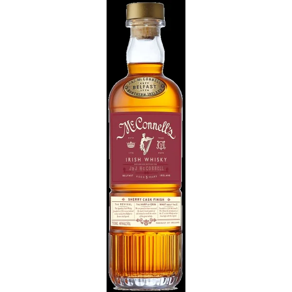 McConnell's Irish Whiskey 5 Year Sherry Cask 750ml