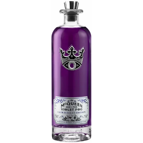 McQueen and the Violet Fog Gin Ultraviolet Edition 750ml