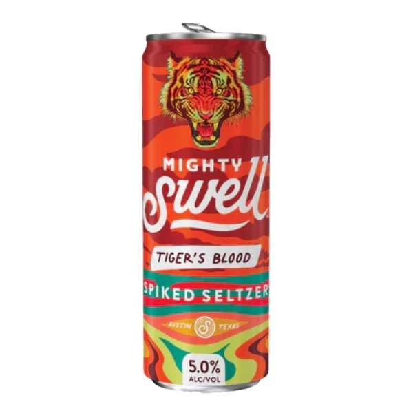 Mighty Swell Tigers Blood Spiked Seltzer 19.2oz Can