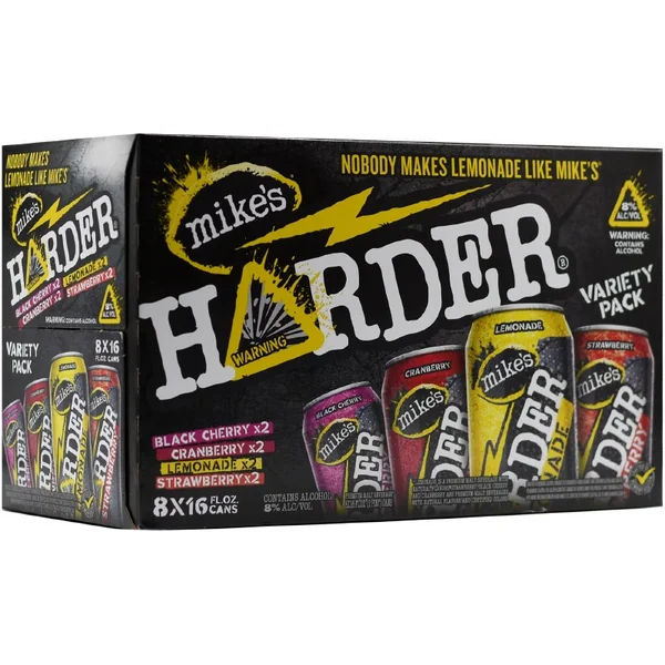 Mikes Harder Variety Pack 8pk 16oz Can