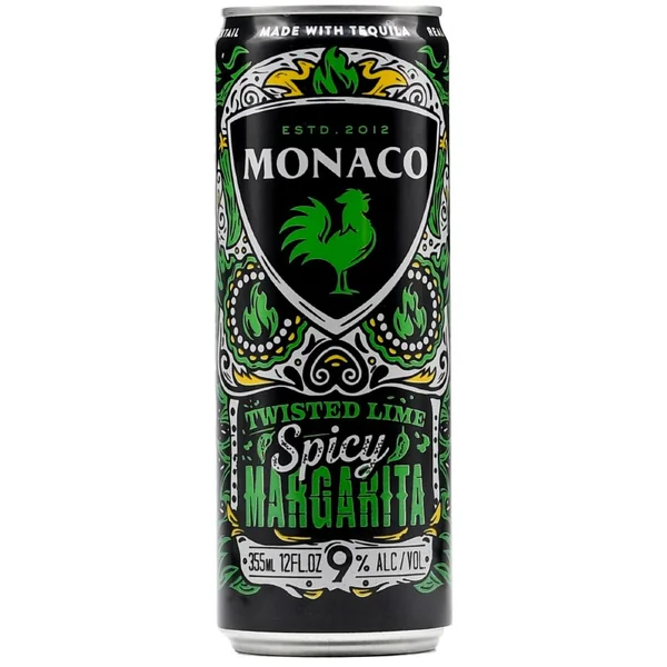 Monaco Spicy Margarita 12oz Can
