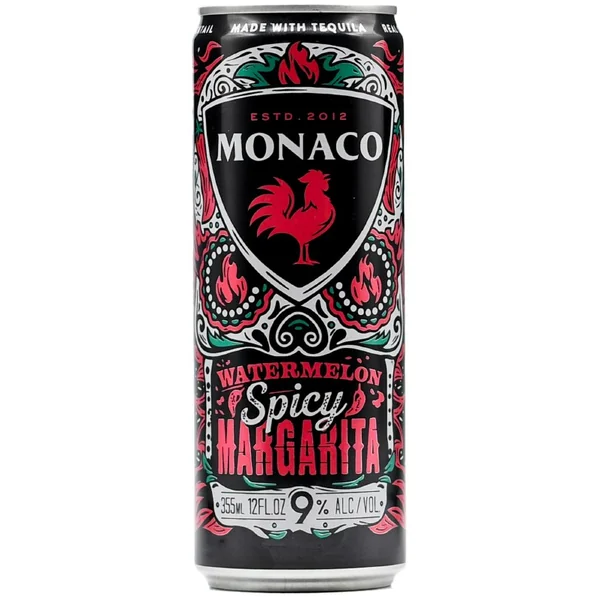 Monaco Spicy Watermelon Margarita 12oz Can