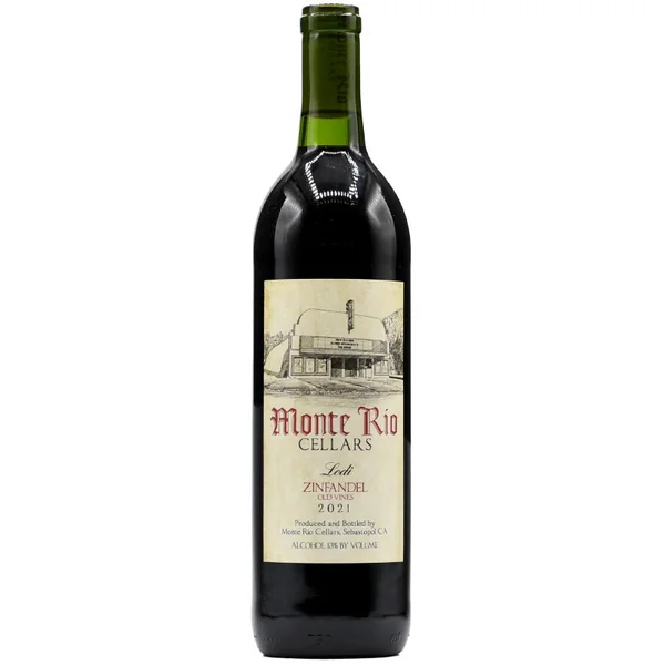 Monte Rio Cellars Old Vine Zinfandel 750ml