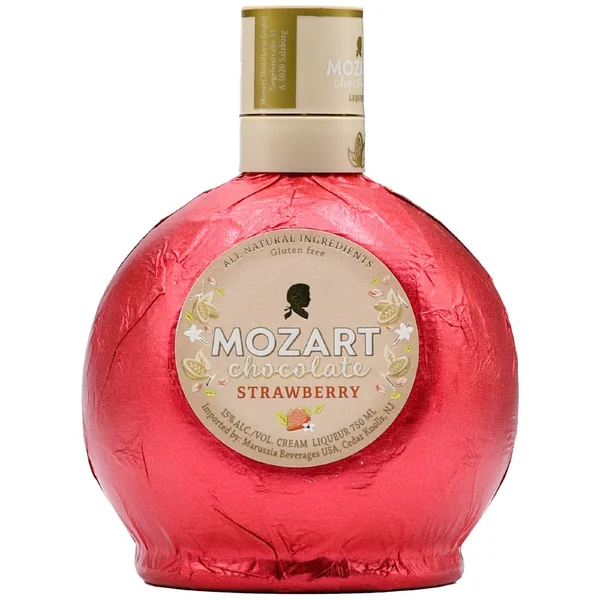 Mozart Chocolate Strawberry Cream Liqueur 750ml