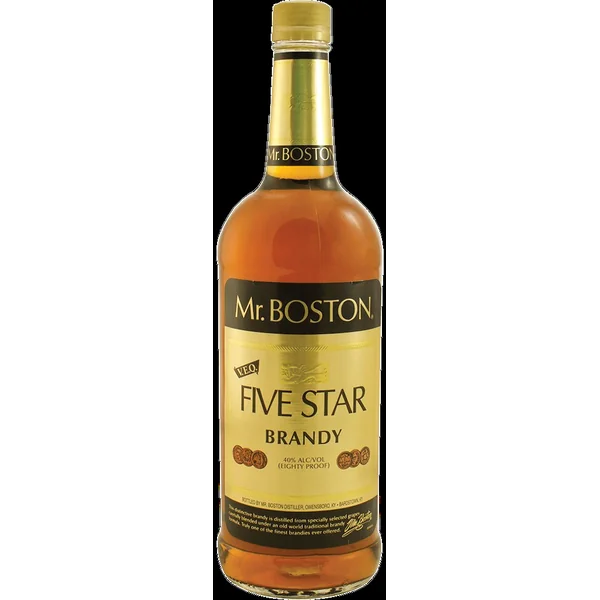 Mr. Boston Brandy Five Star 375ml