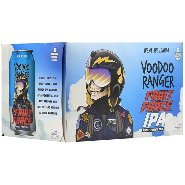 New Belgium Voodoo Ranger Fruit Force Imperial IPA 6pk 12oz Can
