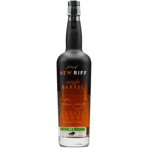 New Riff Single Barrel Rye Whiskey 750ml